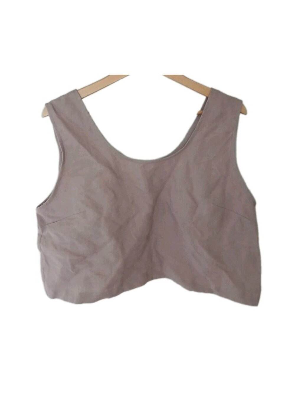 New Menique 100% Linen Ana Sleeveless Top